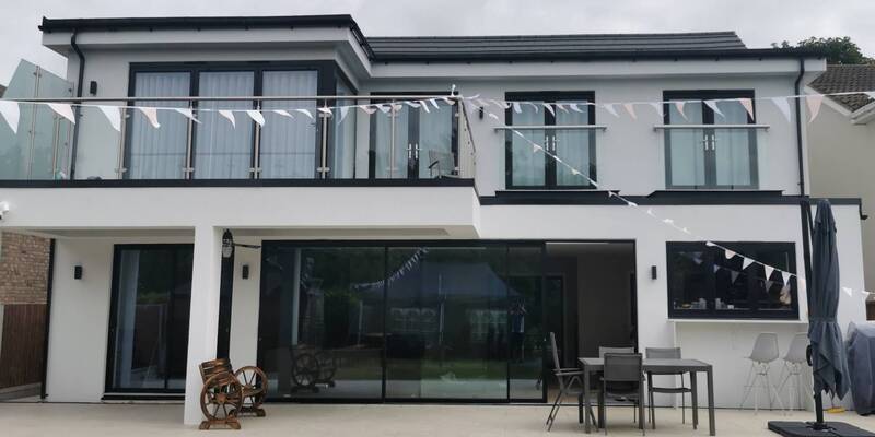 Silicone rendering Plastering Basildon Essex