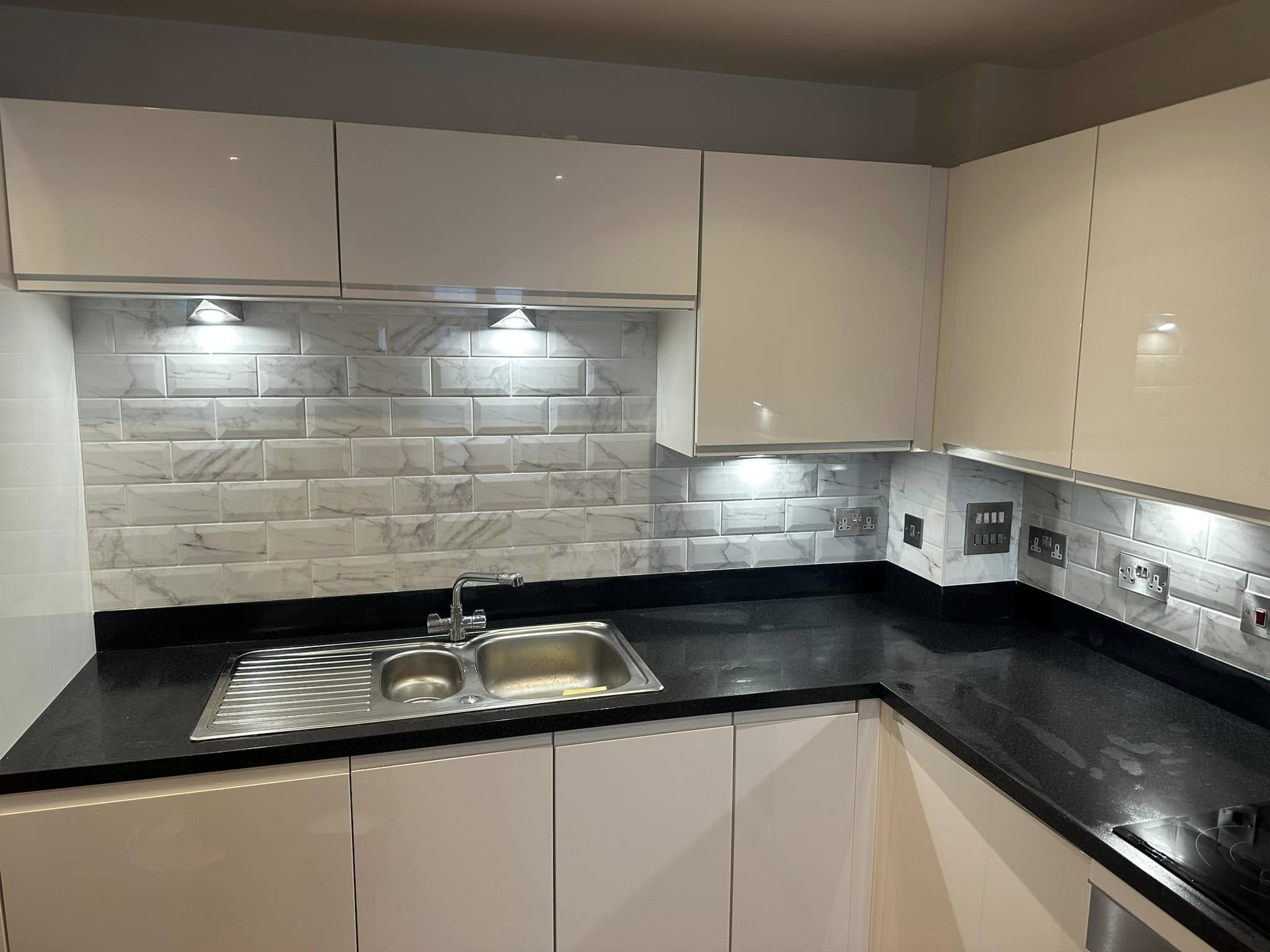 Kitchen and wall tiling work in Basildon Essex